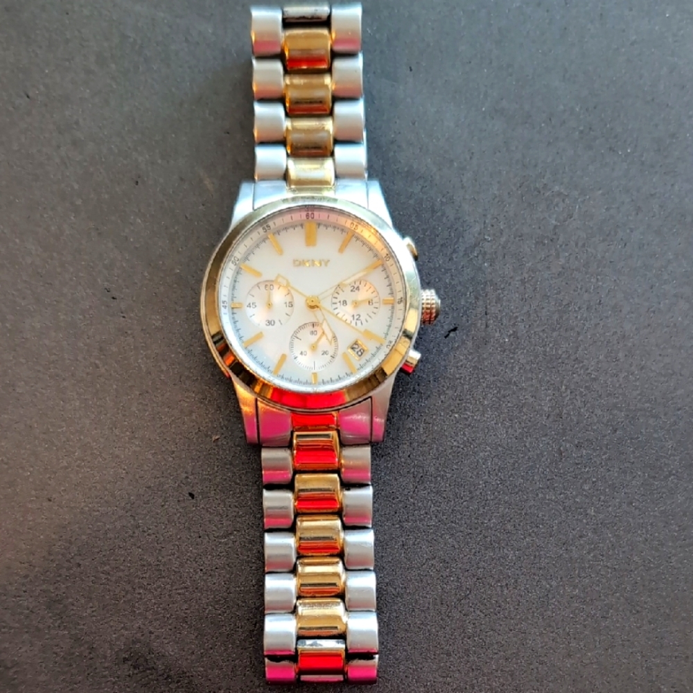 Ladies DKNY Watch - Stainless & Gold